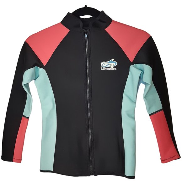 Colorblock wetsuit top - Picture 2 of 10